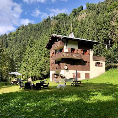 Chalet en pleine nature avec 2 appartements pour 6 ou 8 qui peuvent être réunis en 1 pour 14 personnes Saint-Gervais-les-Bains Exterior foto