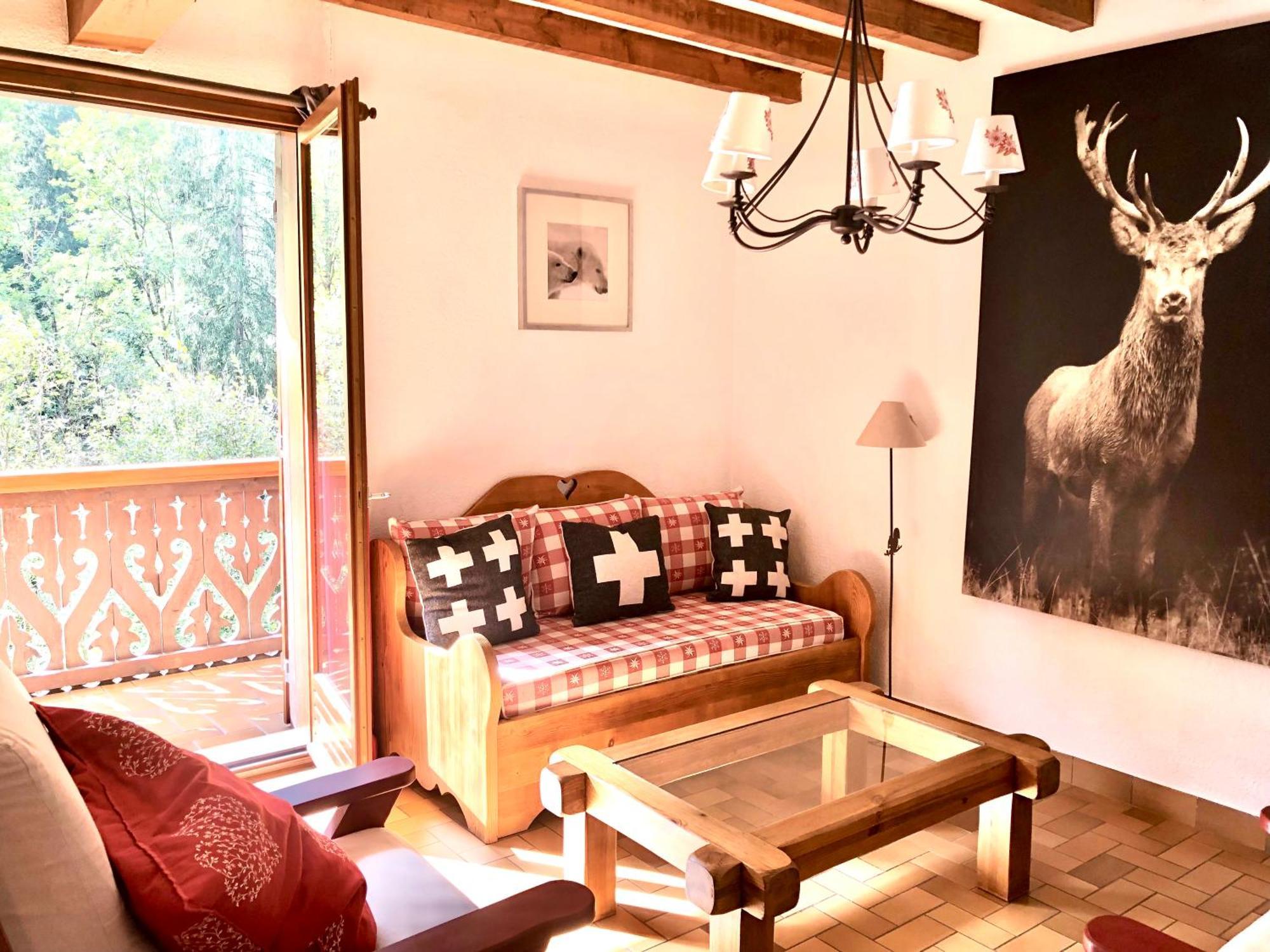 Chalet en pleine nature avec 2 appartements pour 6 ou 8 qui peuvent être réunis en 1 pour 14 personnes Saint-Gervais-les-Bains Exterior foto