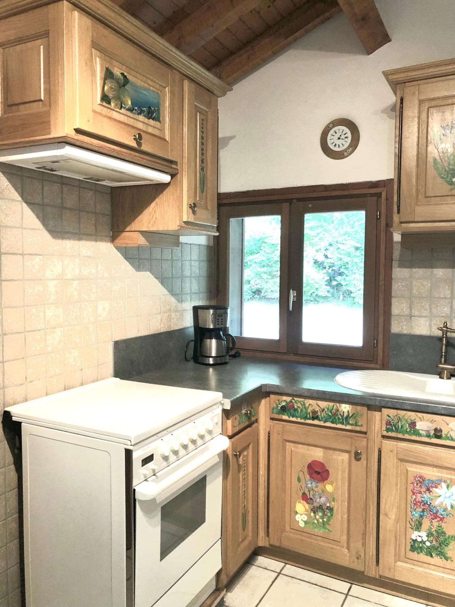 Chalet en pleine nature avec 2 appartements pour 6 ou 8 qui peuvent être réunis en 1 pour 14 personnes Saint-Gervais-les-Bains Exterior foto